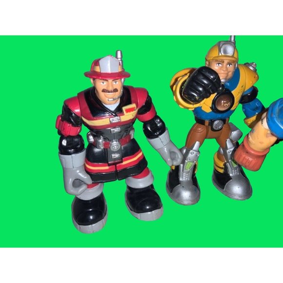 Fisher price rescue heroes lot of 4 - Picture 2 of 6